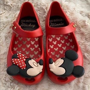 Mini Melissa Mickey Minnie Disney Shoes